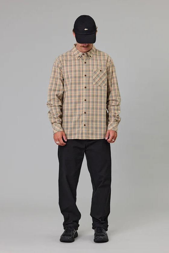 Boatyard Shirt - Tan Check