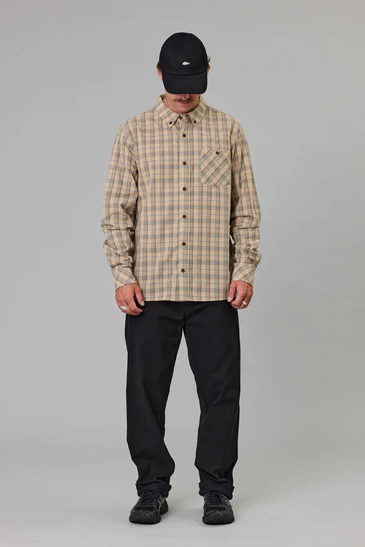 Boatyard Shirt - Tan Check