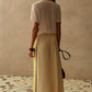 The Lilou Pants - Canary Stripe