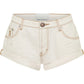 Bandits LW Denim Shorts - White Beauty