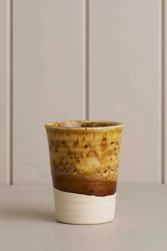 Lrg Carousel Cup - Crema