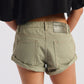 Bandits LW Denim Shorts - Super Khaki