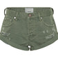 Bandits LW Denim Shorts - Super Khaki