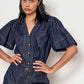 Magnify Top - Dark Denim