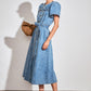 Allude Dress - Mid Denim