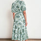 Cascade Dress - Fern Paisley