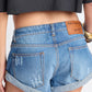Bandits LW Denim Shorts - Pacifica Blue