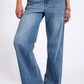 Jackson Mid Waist Wide Leg Denim