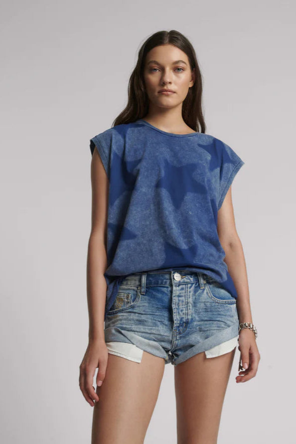 Bandit Low Waist Short - Texas Blue