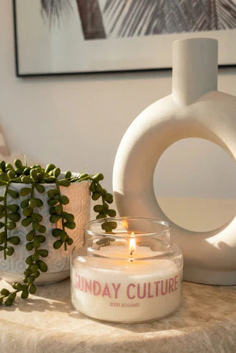 Sand Wax Candle - Berry Bergamot