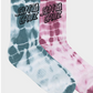 Stack Strip Mid Sock 2pk - Blue