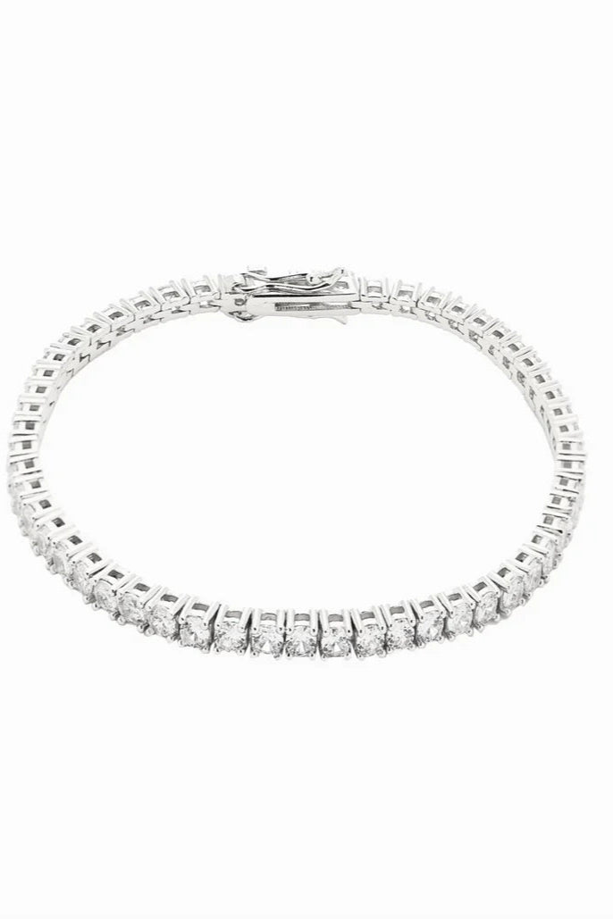 Tennis Bracelet - Silver
