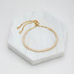 Nikki Tennis Bracelet - Gold