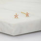 Amelia Stud Earring - Pink Gold