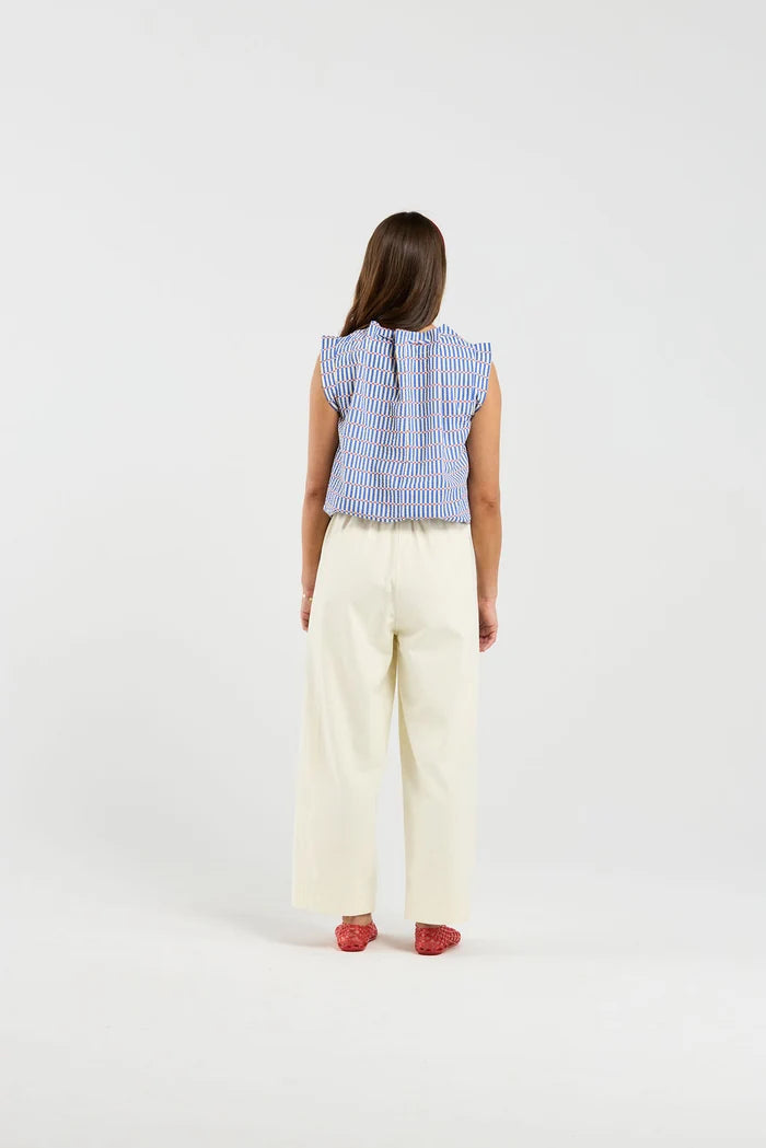 Lustre Top - Carnival Stripe