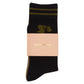 Runaway Socks 2pk - Black/Sesame