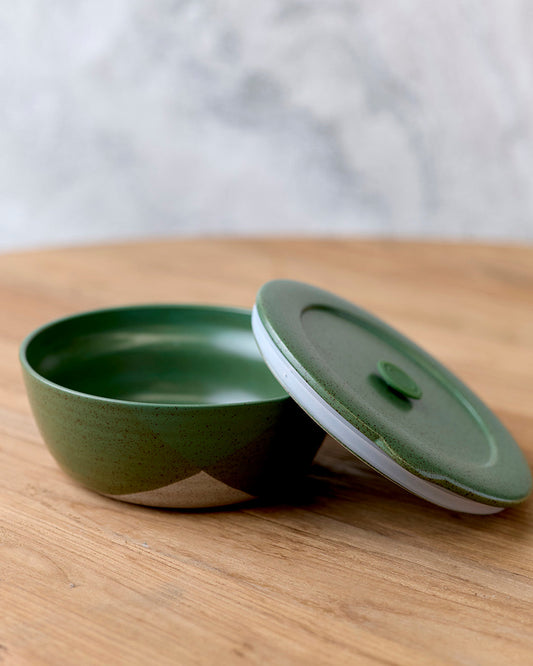 Container Set of 2 360ml Green