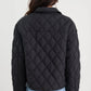 Absolute Black Collared Puffer Jacket
