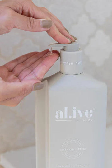 750ml body Wash - Sea Cotton & Coconut