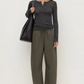 Amara Pant Dark Military