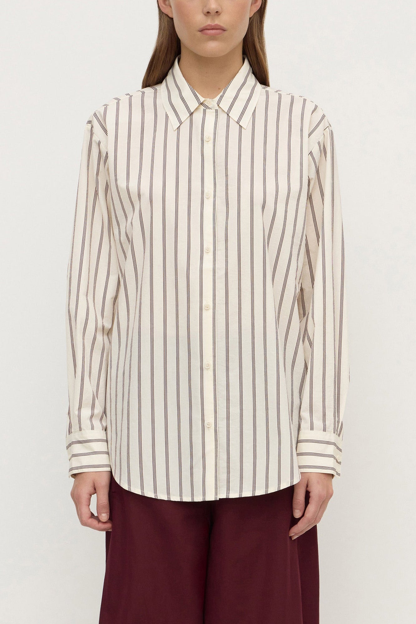 Amaro Italian Stripe Long sleeve Shirt