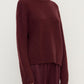 Ariel Knit - Merlot