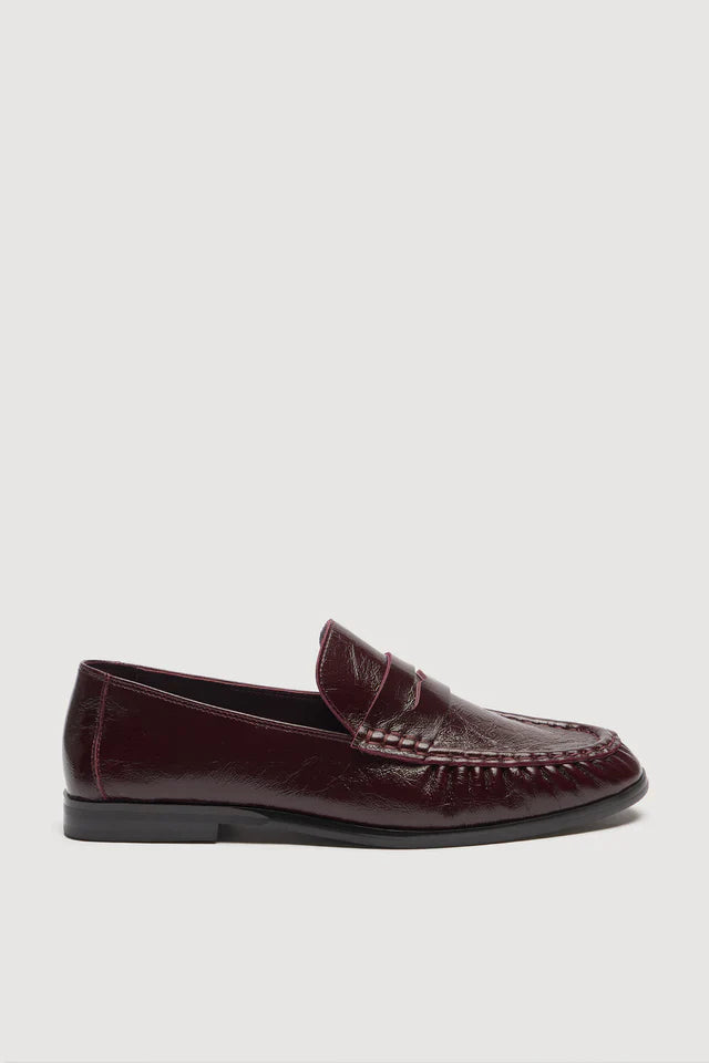 Avenue Leather Loafer - Crinkle Umber