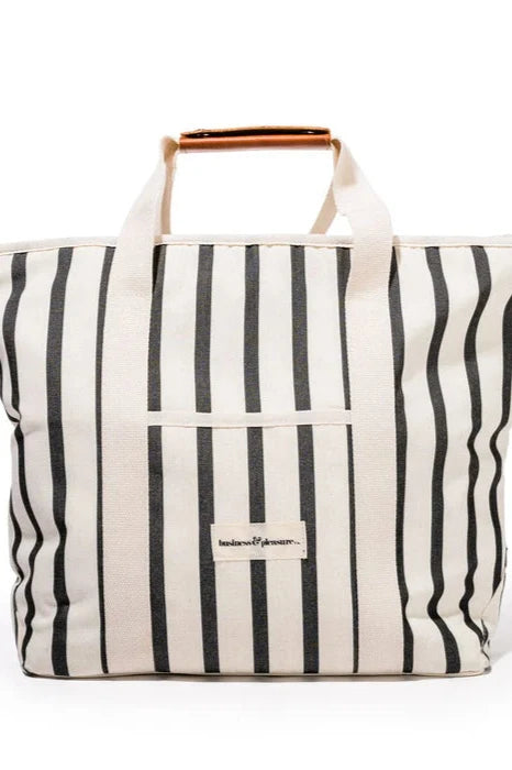 The Cooler Tote Bag - Monaco Black Stripe