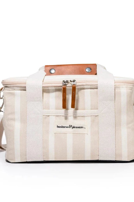 Premium Cooler Bag - Monaco Natural Stripe