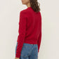 Benny Knit Cardigan - Mulberry