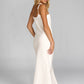 Bow Linen Dress - Ivory
