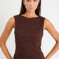 Breathless Chocolate Lace Sleeveless Top