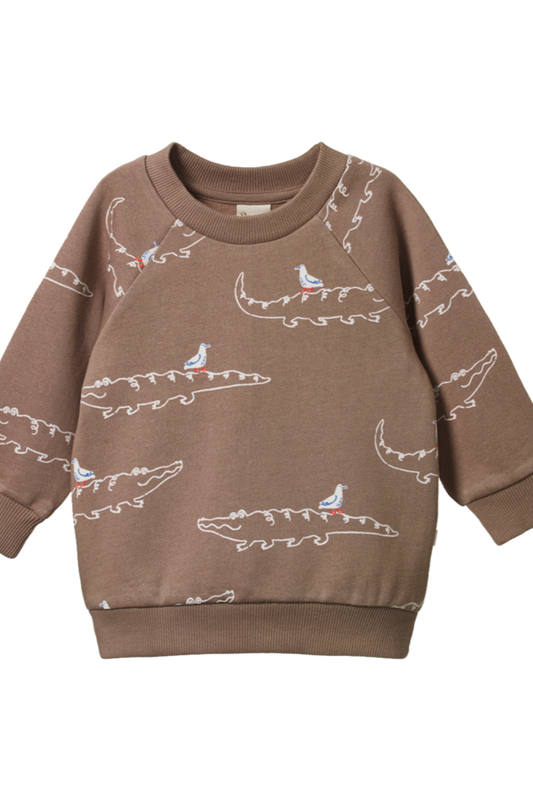 Emerson Sweater - Curious Crocodile