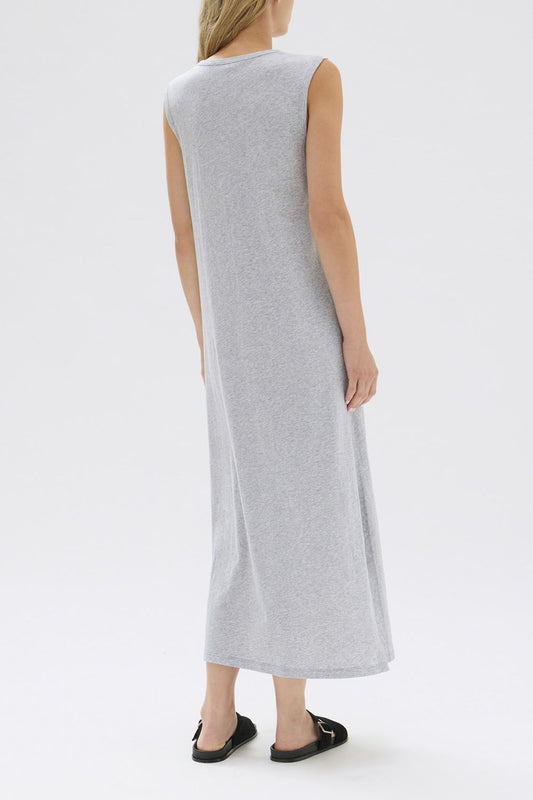 Courtney Tank Dress - Grey Marle
