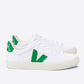 Campo Chromefree - White/Emeraude