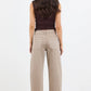 Idolise Taupe Stretch Soft Barrel Jean