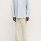 Cotton Oxford L/S Stripe Shirt