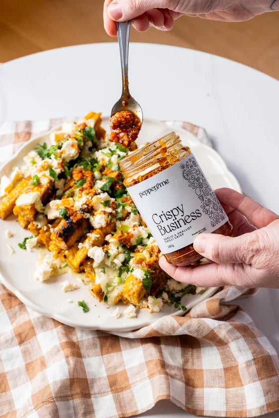 Crispy Business GARLIC & FRIED ONION CHILLI CRISP