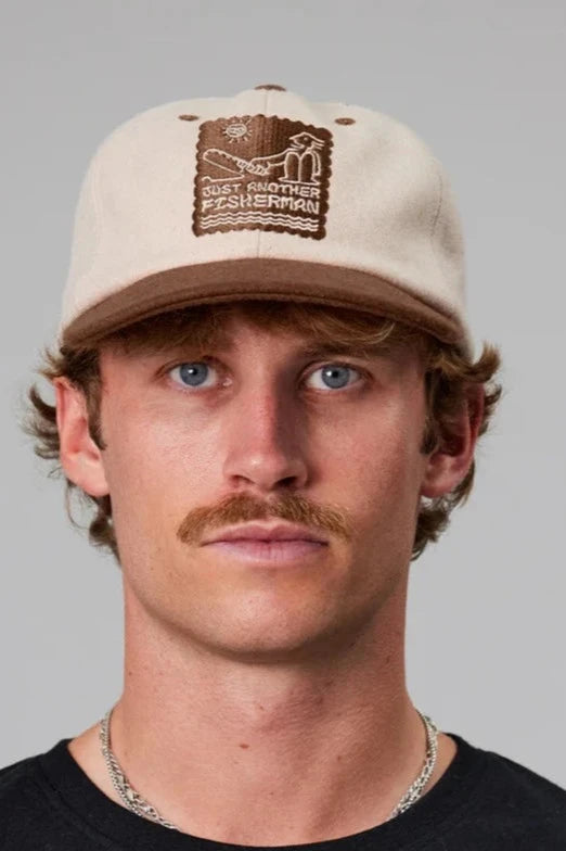 Fishing For My Health Cap - Sand