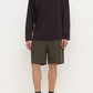 Finley Linen Short - Dark Military