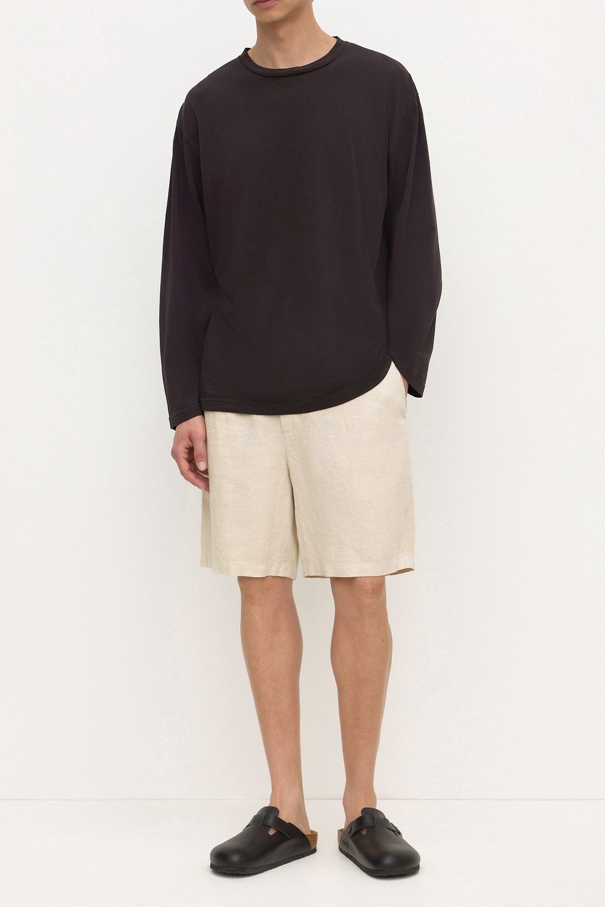 Finley Linen Short - Limestone
