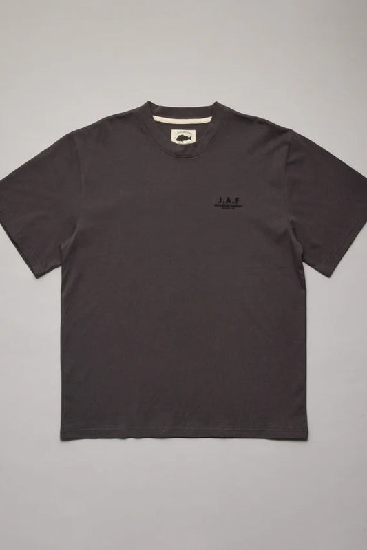J.A.F Heavy Shore Tee - Antique Black