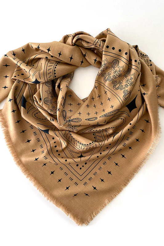 The Holden Wool Silk Scarf