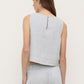 Estelle Linen Top - Cloud