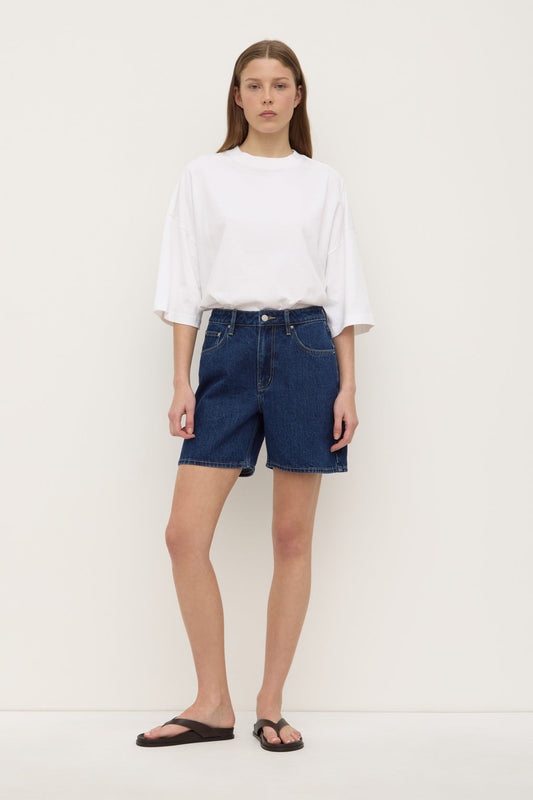 Mid Rise Vintage Denim Short - Heritage