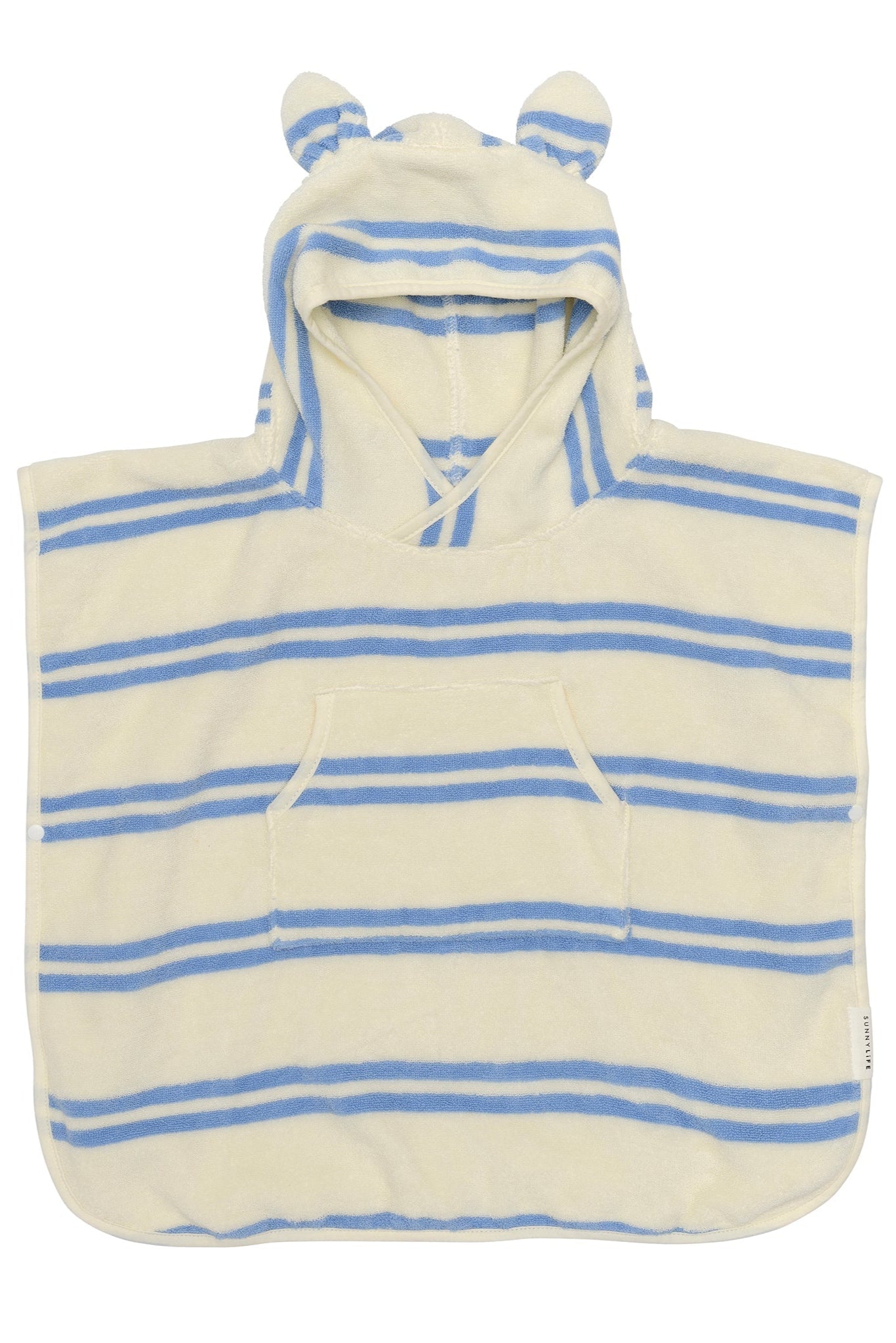 Kids Hooded Towel - Blue