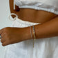Nikki Tennis Bracelet - Gold