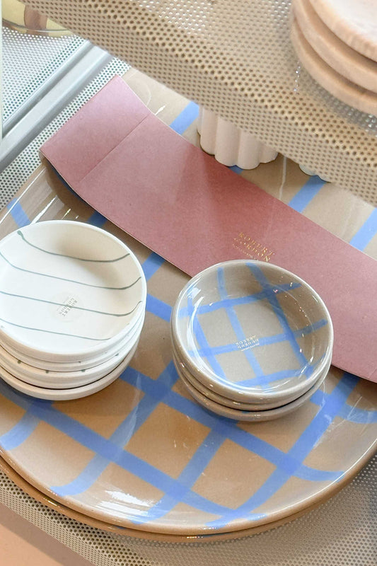 Oval Tray 38 X 26.5 Stone