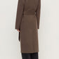 Ivy Wool Coat Cocoa Marle
