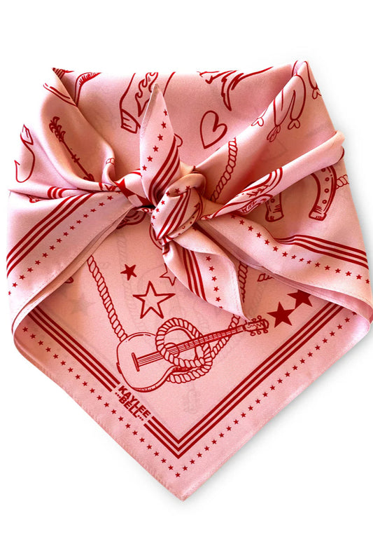 Kaylee Bell Cowboy Silk Scarf